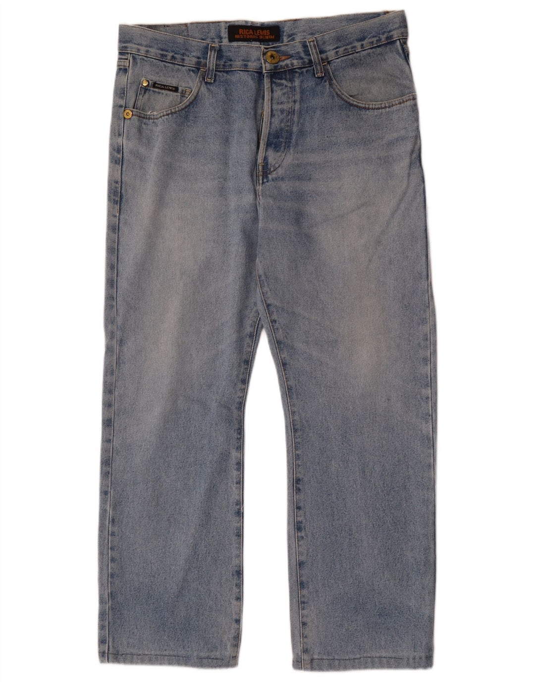 Vaqueros rectos para hombre Rica Lewis W33 L28 azul