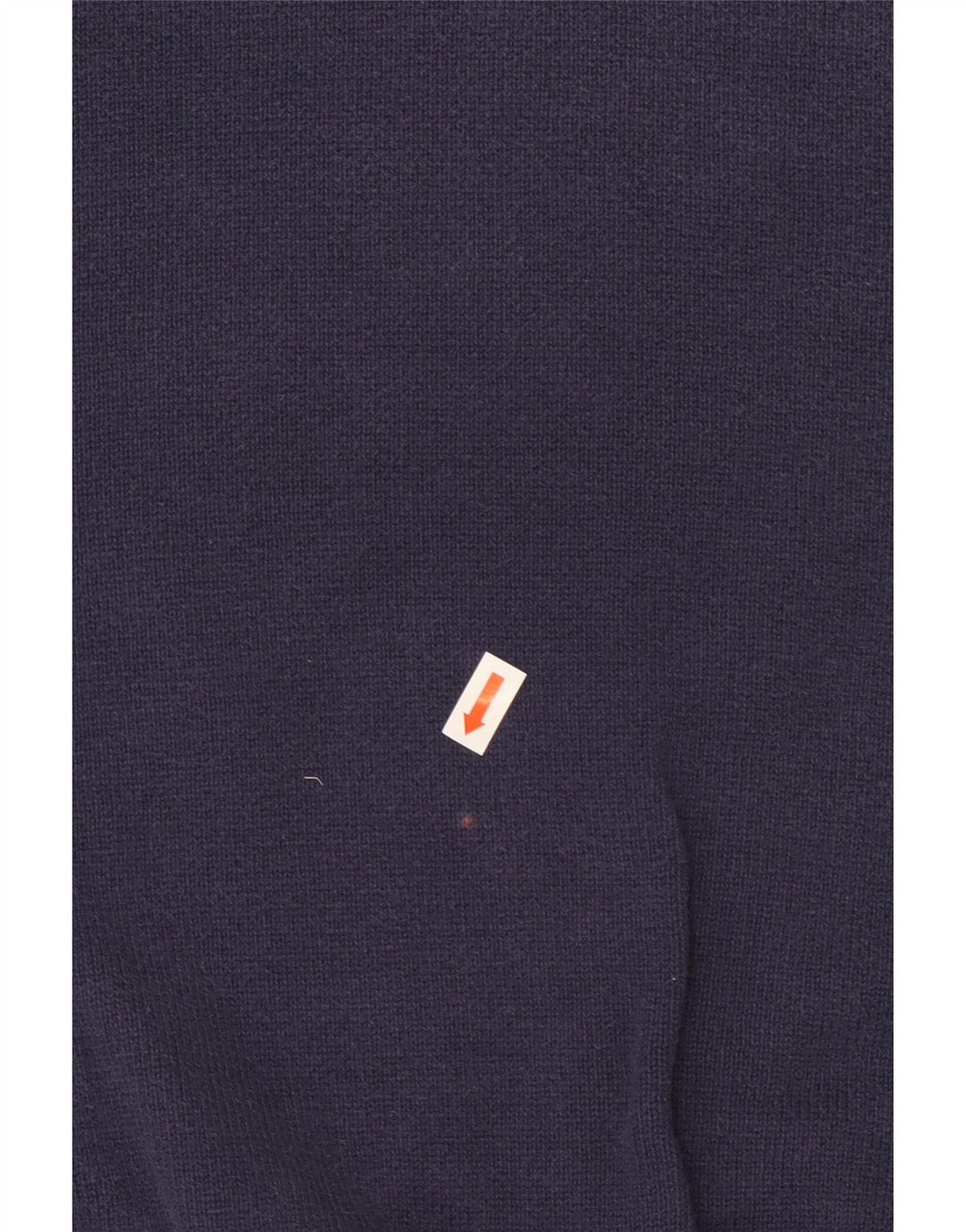 Marks & Spencer Jersey de corte regular con cuello en V para hombre, talla grande, azul marino