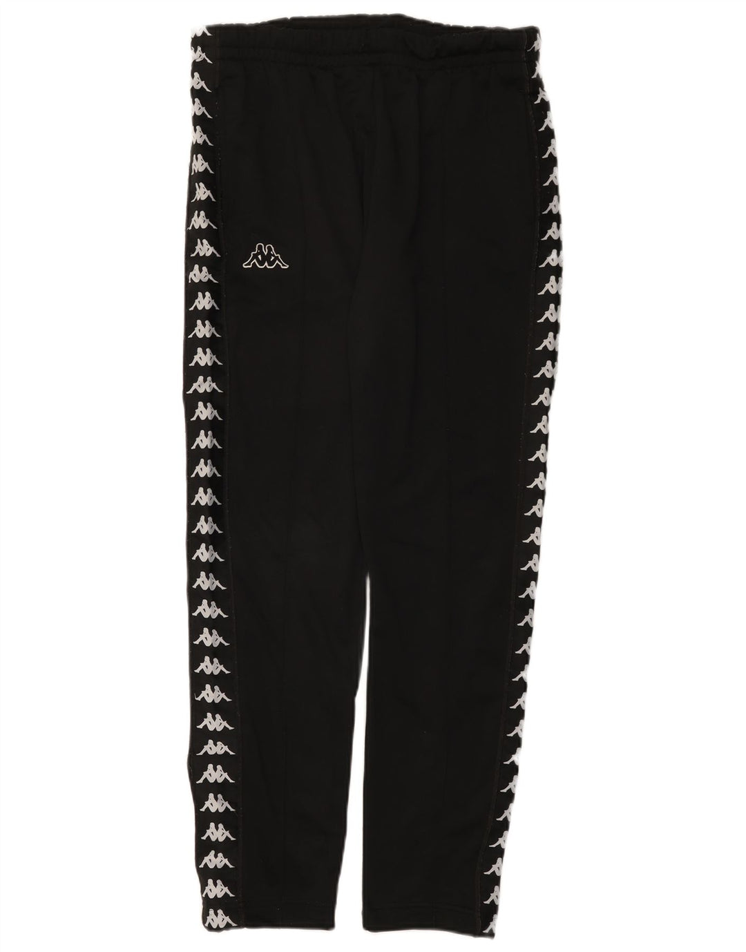 Kappa Hombre Pantalones De Chándal Gráfico Joggers Medium Negro Poliéster