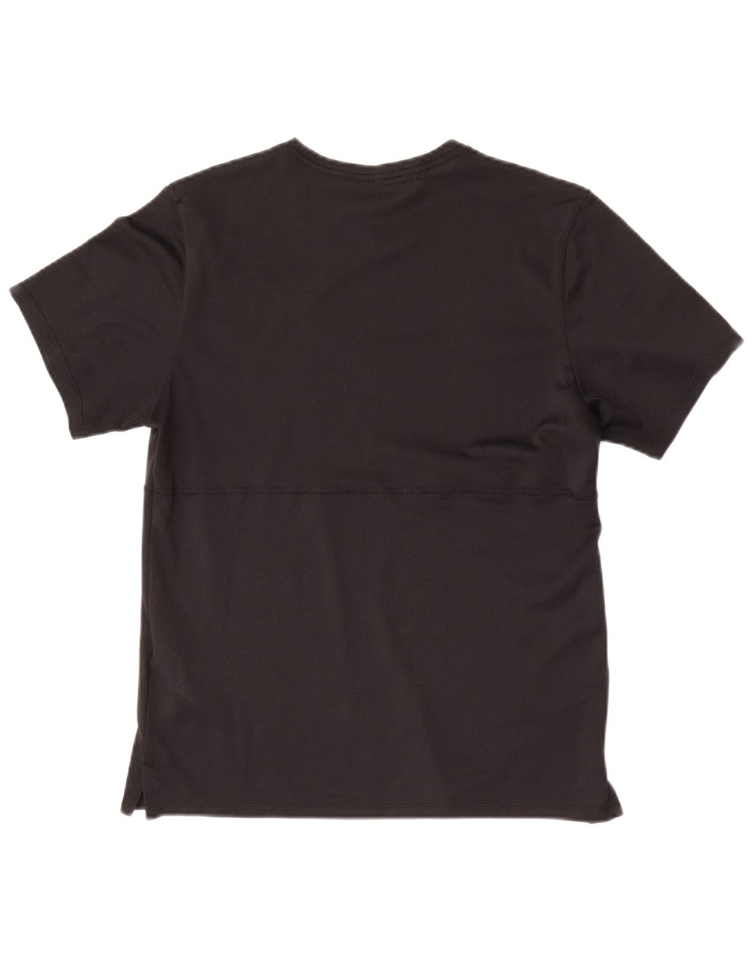 Nike Mujer Dri Fit Camiseta Top UK 10 Small Negro Poliéster