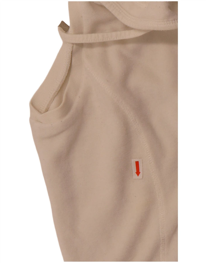 Champion Heritage Fit Sudadera con capucha y cremallera para mujer Reino Unido 14 Mediano Blanco