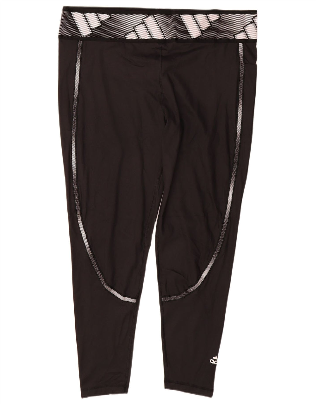 Adidas Leggings gráficos para mujer ES 24/26 2XL Negro Poliéster