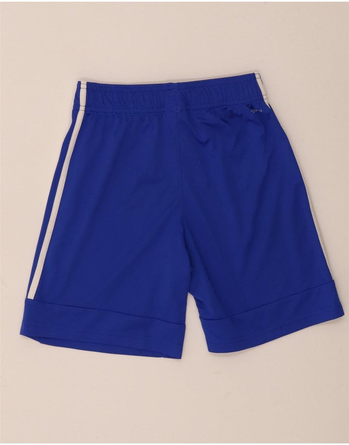 Adidas Chicos Climalite Sport Shorts 11-12 Años Azul Poliéster