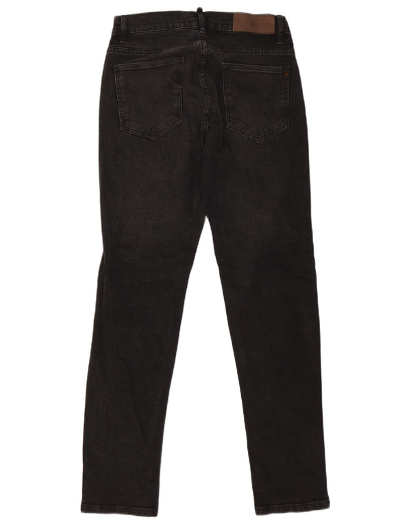 Zara Mens Slim Jeans EU 38 Small W30 L31 Negro