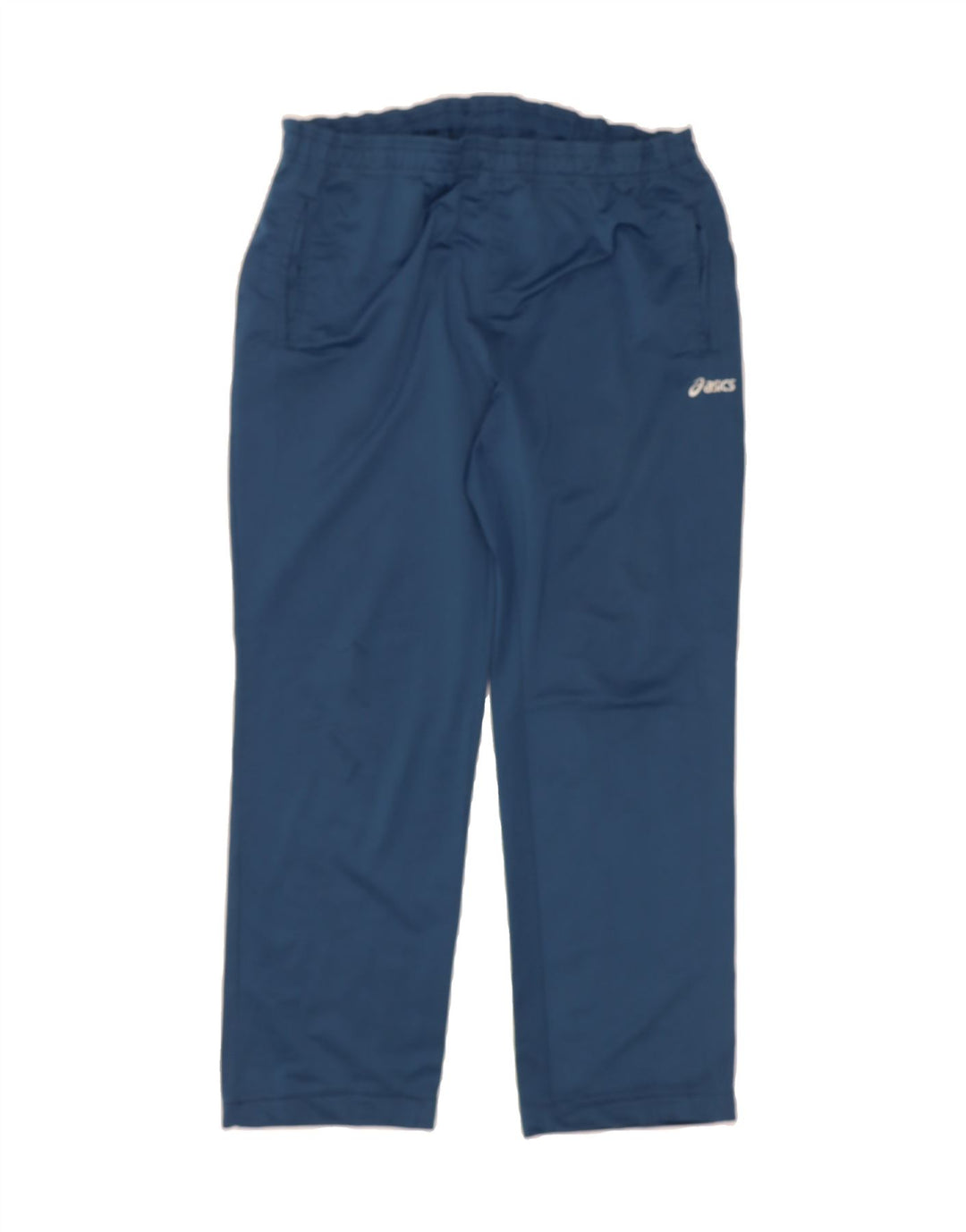 ASICS Mens Tracksuit Trousers XL  Navy Blue Polyester Vintage Asics and Second-Hand Asics from Messina Hembry 