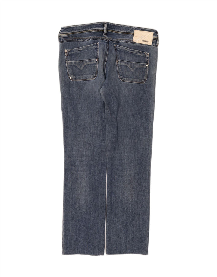 Diesel Mujer Lowky Vaqueros Rectos W32 L28 Algodón Azul