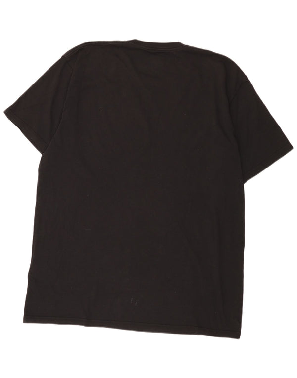 Vans Camiseta gráfica de corte clásico para hombre Top XL Algodón negro