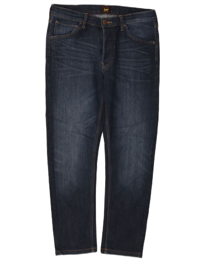 Vaqueros Lee Daren Slim para Hombre W31 L27 Algodón Azul Marino