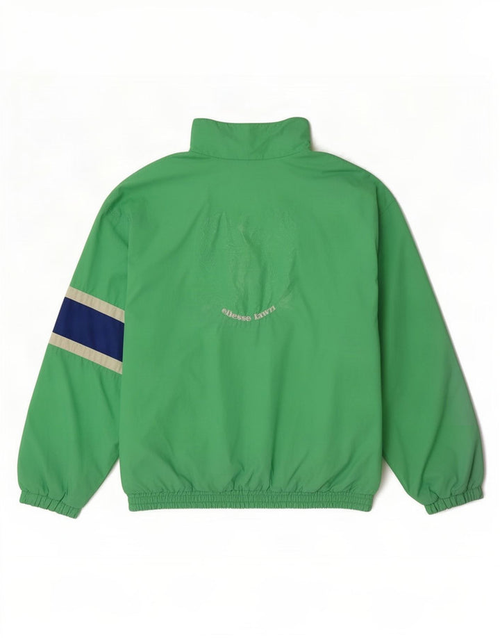 Ellesse Hombre Chaqueta de chándal con diseño color block en verde medio