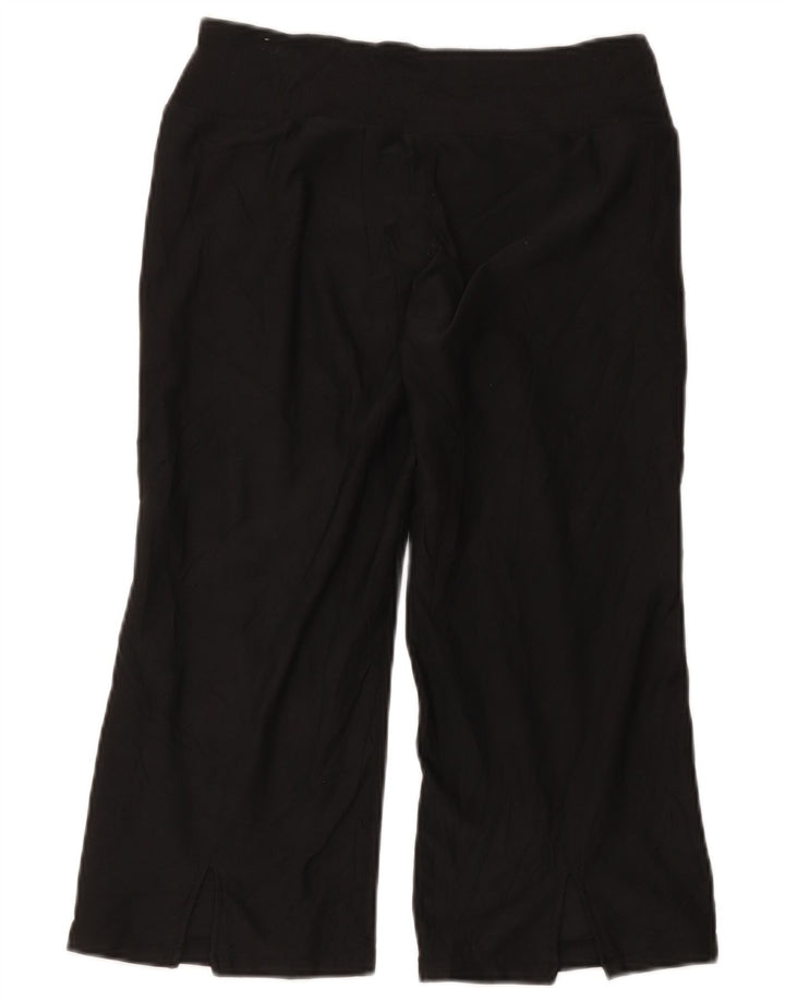 Nike Pantalones Capri para Mujer US 8/10 Mediano Negro Poliéster