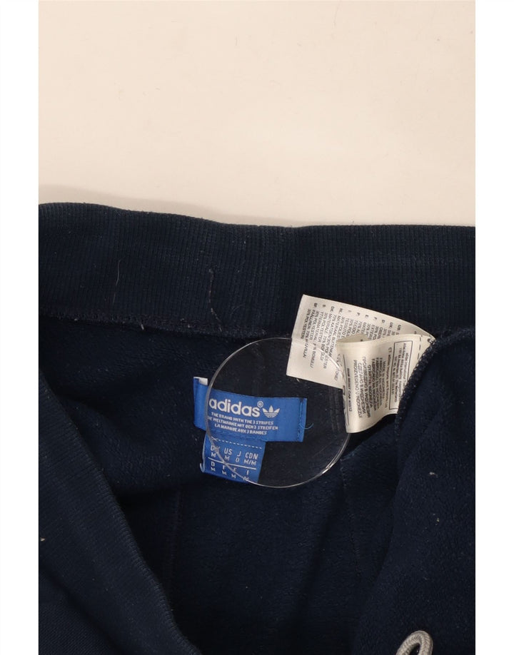 ADIDAS Hombre Graphic Chándal Pantalones Joggers Medio Azul Marino Algodón