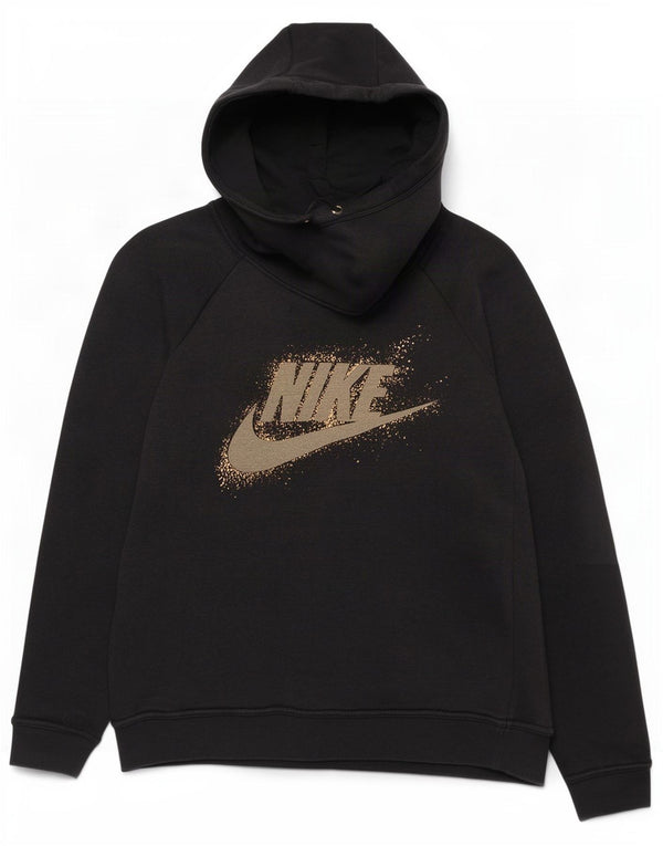 Nike - Sudadera con capucha para mujer, talla M, color negro