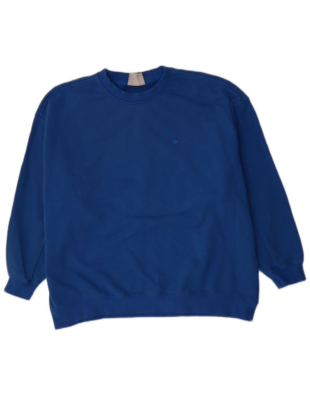 ADIDAS Sudadera extragrande para mujer Jersey UK 14 Grande Algodón azul