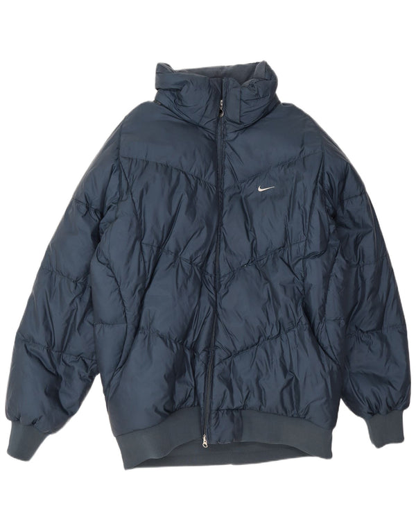 Nike Chaqueta acolchada para hombre UK 47/48 2XL Azul marino Nylon