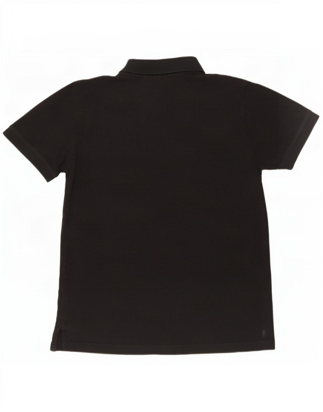 Kappa Polo Hombre Grande Algodón Negro