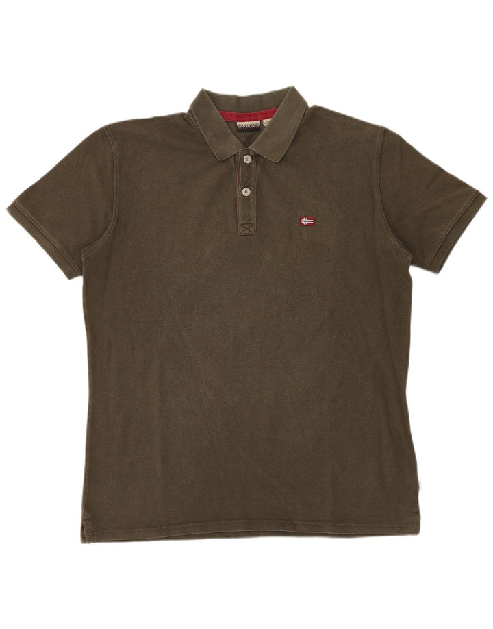 NAPAPIJRI Polo Hombre XL Caqui