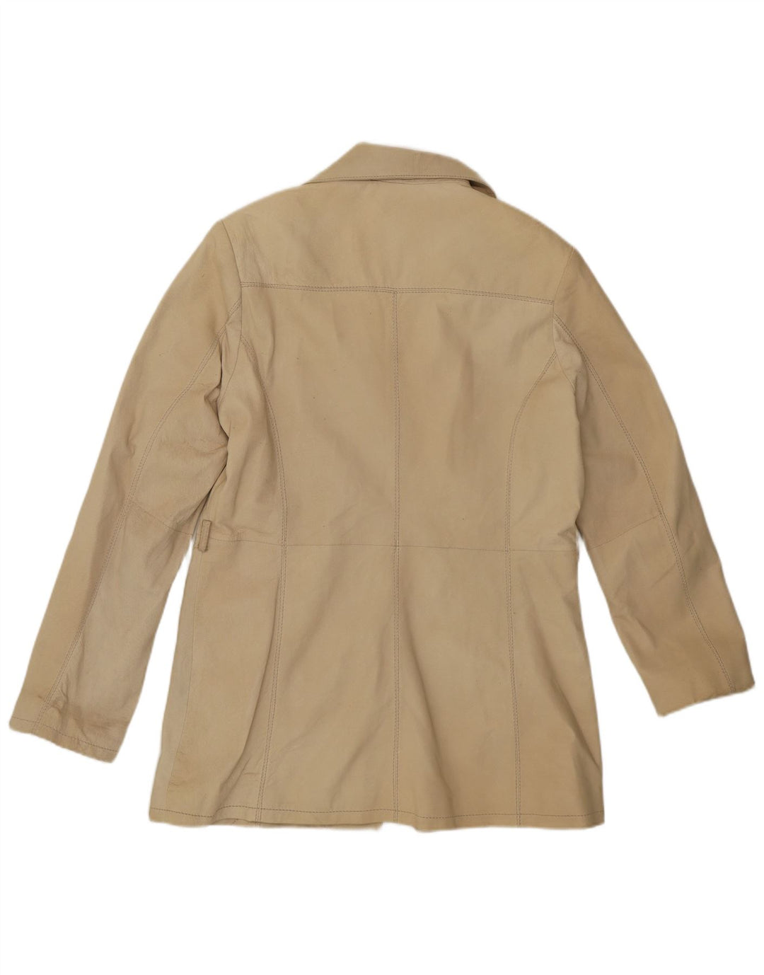 CONBIPEL Abrigo de piel para mujer IT 48 XL Cuero beige