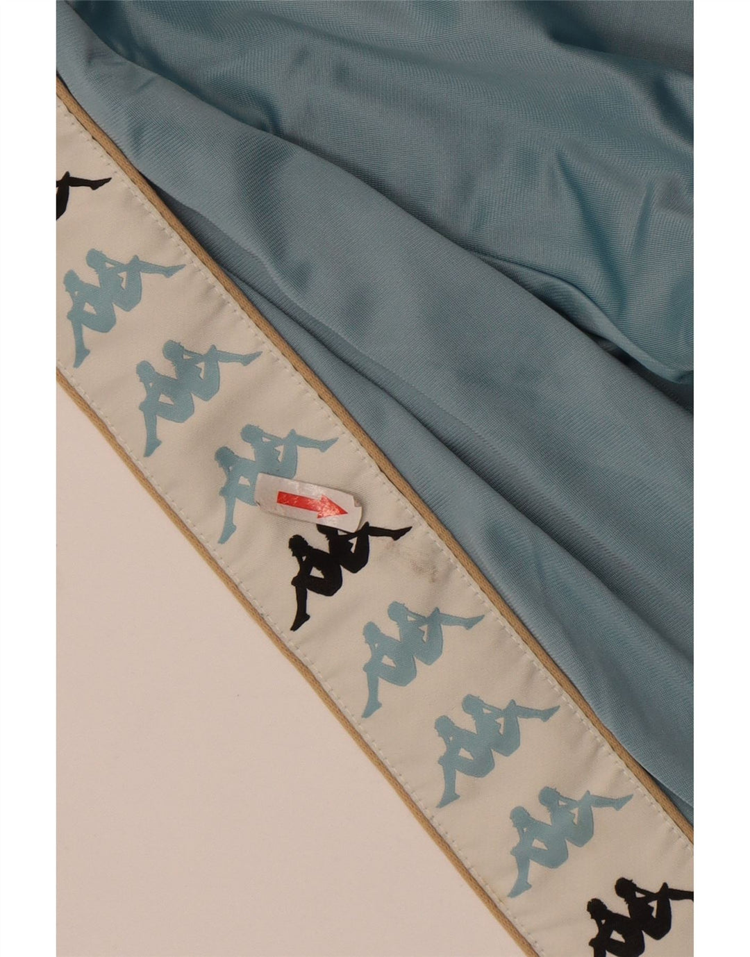 Kappa Hombre Chaqueta De Chándal Con Estampado Gráfico Poliéster Color Block Azul Medio