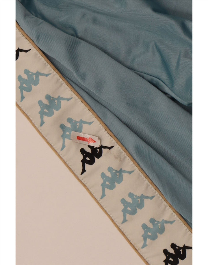 Kappa Hombre Chaqueta De Chándal Con Estampado Gráfico Poliéster Color Block Azul Medio