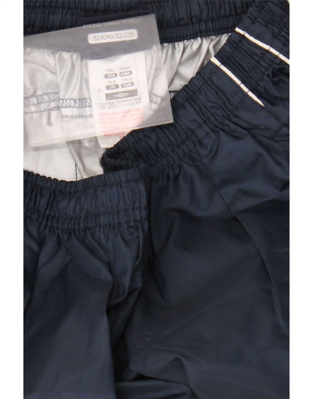 Umbro Pantalón Impermeable Niño Graphic 13-14 Años XL Azul Marino Poliéster