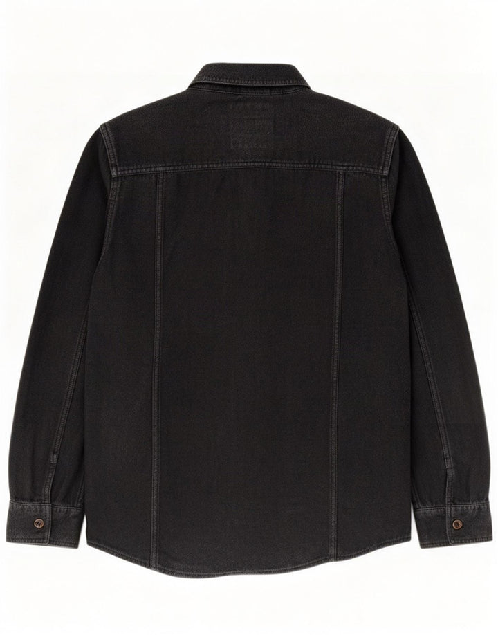 Camisa vaquera para hombre Vans Medium Black Cotton