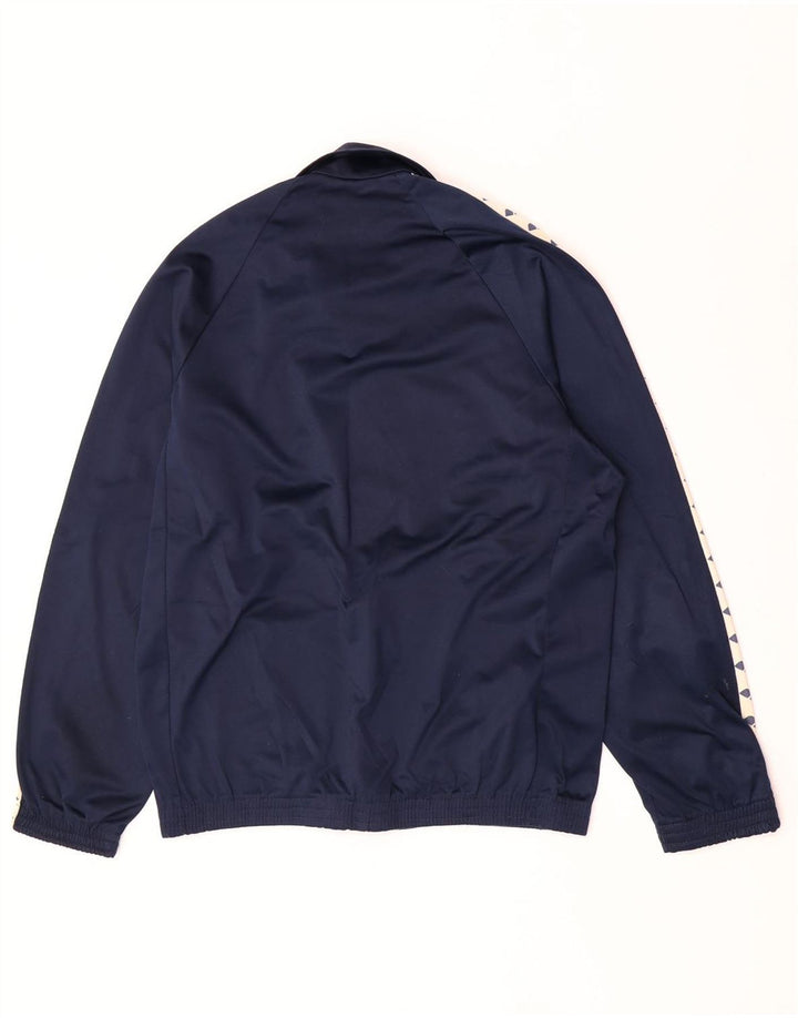 Arena Chaqueta de chándal con gráfico para hombre, talla grande, color azul marino