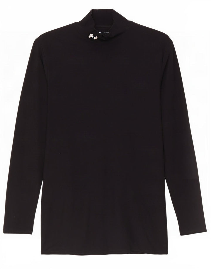 Under Armour Hombre Camiseta Manga Larga Mediana Nylon Negro