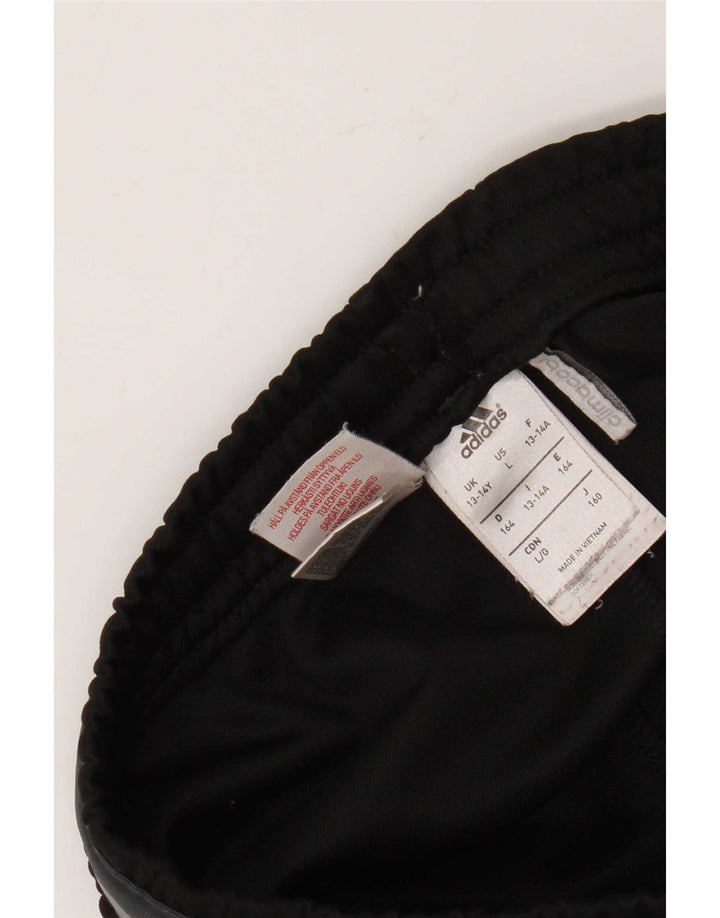 Adidas Chicos Climacool Chándal Pantalones 13-14 Años Negro Poliéster