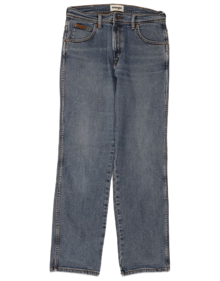 WRANGLER Vaqueros rectos Texas para hombre W31 L30 Algodón azul