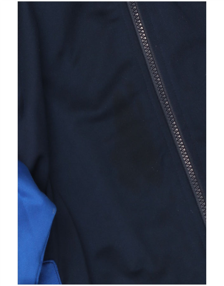 Lotto Hombre Chándal Top Chaqueta Grande Azul Marino Colorblock Poliéster
