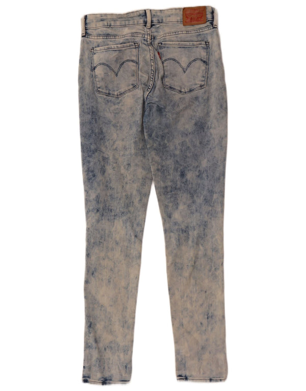 Levi's Vaqueros pitillo con lavado ácido 711 para mujer W27 L30 Algodón azul