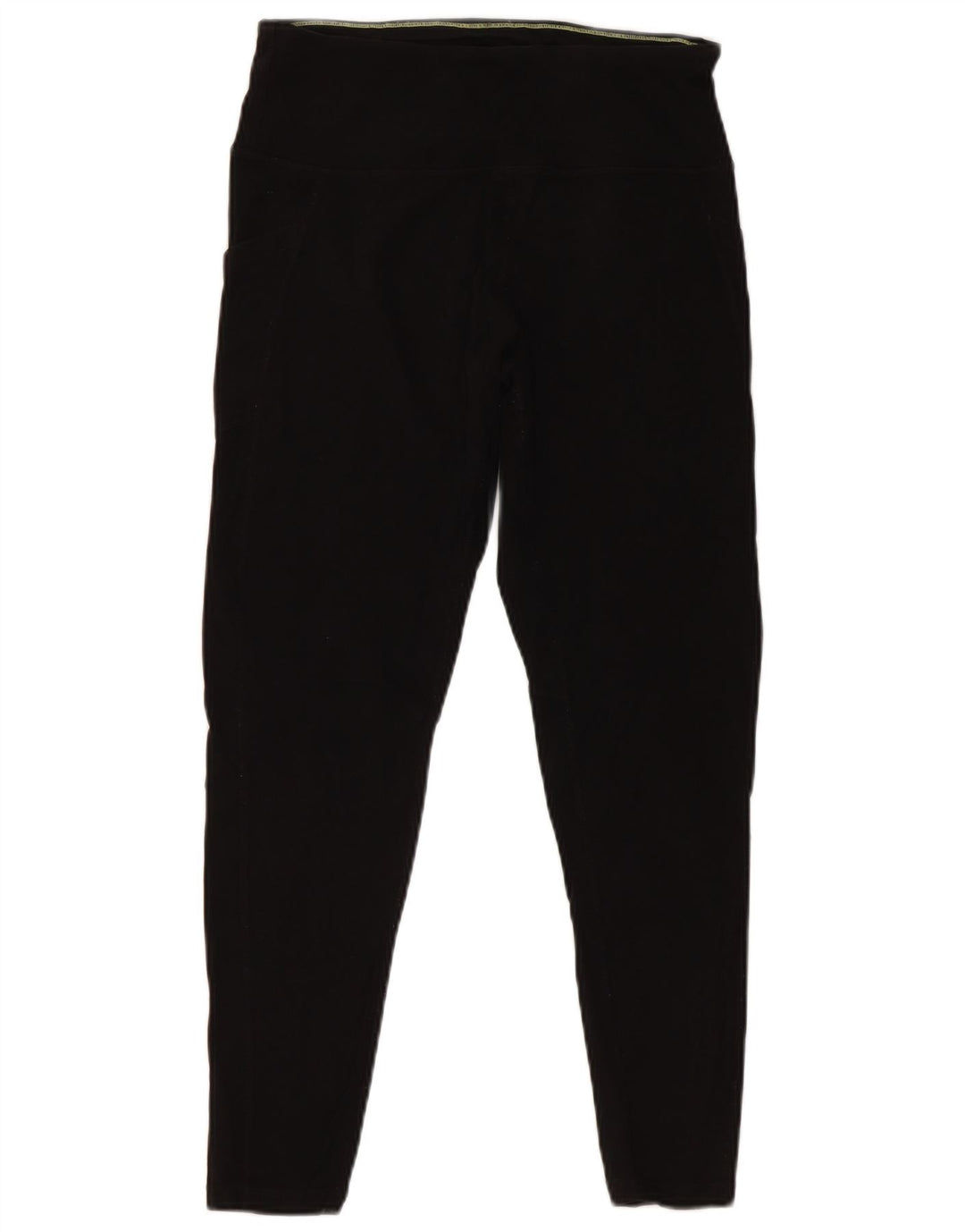 CALVIN KLEIN Leggings cortos gráficos para mujer UK 42 Algodón negro mediano