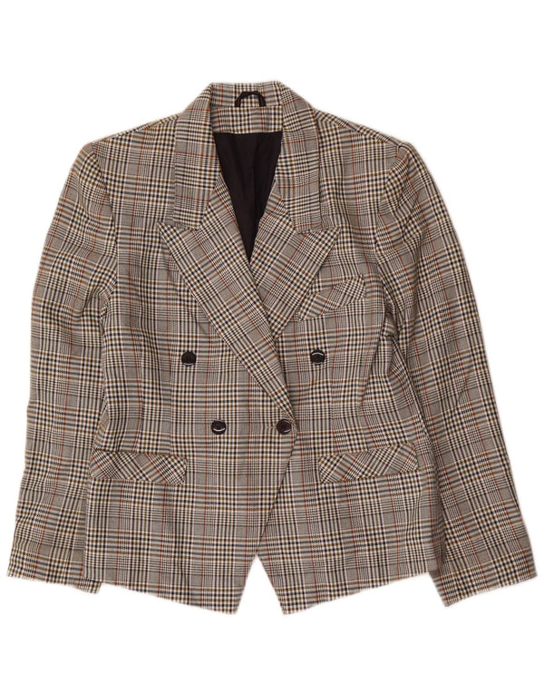 St. Bernard Chaqueta Blazer para Mujer UK 40 Mediana Pata de Gallo Multicolor