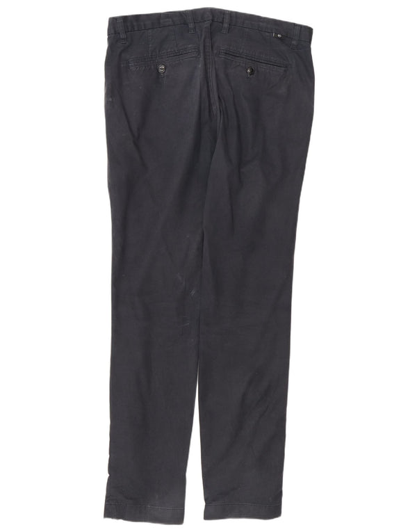 Pantalones chinos ajustados para hombre de Ted Baker W34 L31 Algodón azul marino