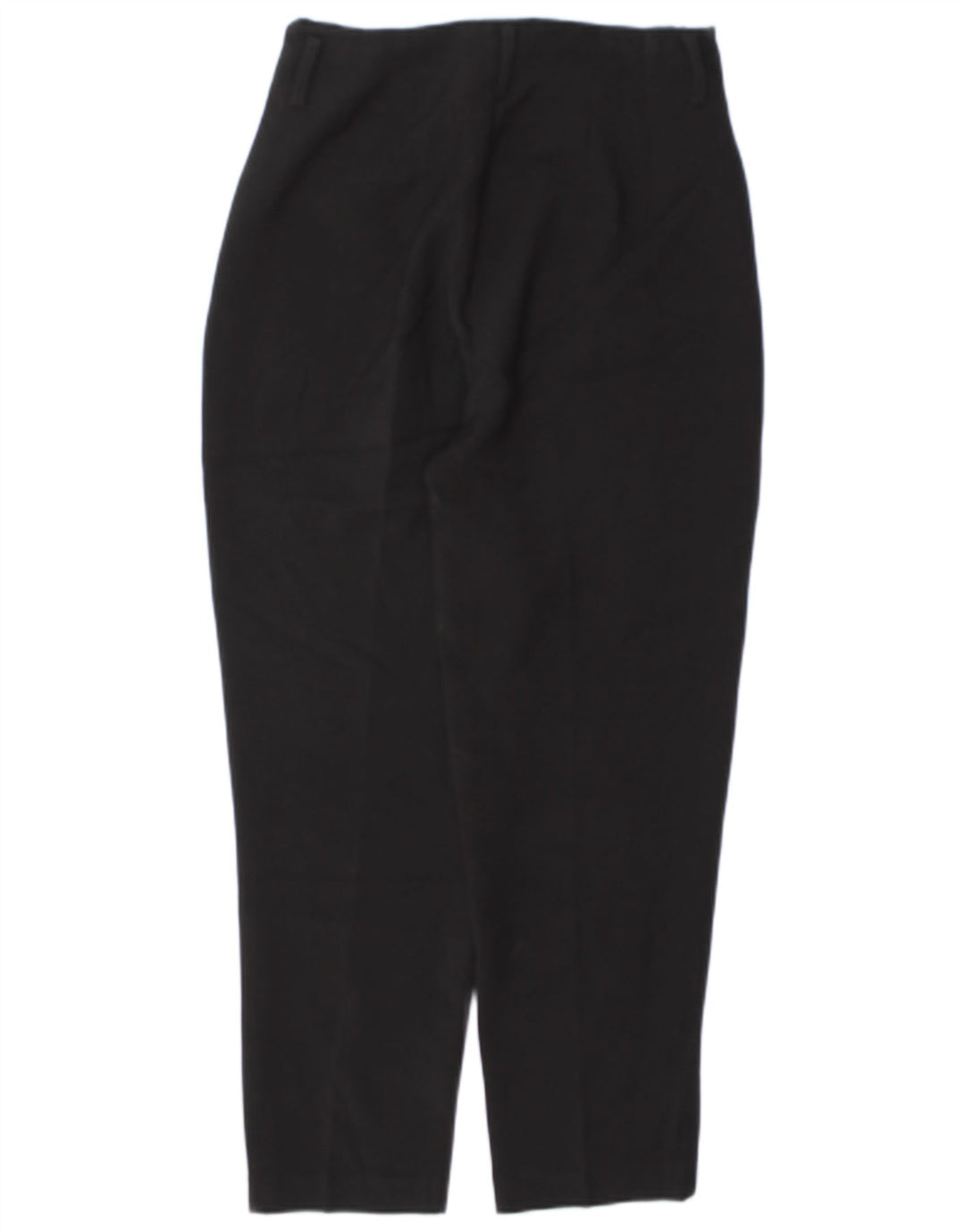 Zara Mujer Pantalón Casual Tapered Mediano W28 L27 Poliéster Negro