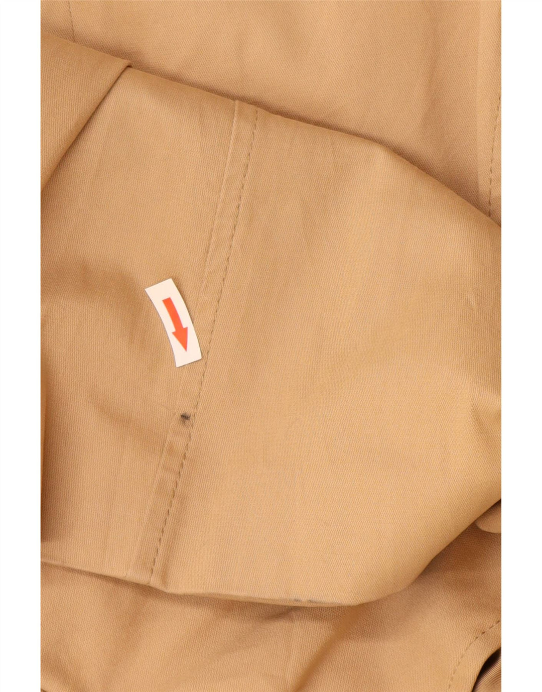 Zara Mujer Gabardina UK 42 Algodón Beige Medio