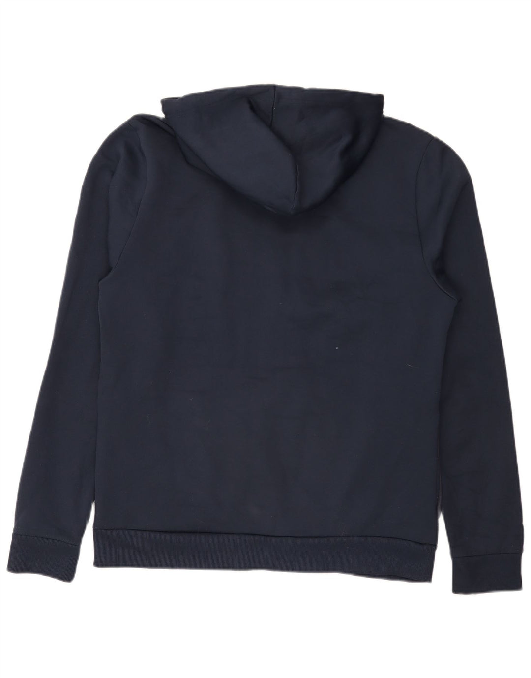 Tommy Hilfiger Suéter con capucha y cremallera gráfica para hombre Grande Poliéster azul marino
