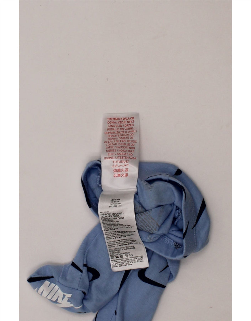 NIKE Baby Boys Graphic Trousers 0-3 Months Blue Cotton Vintage Nike and Second-Hand Nike from Messina Hembry 