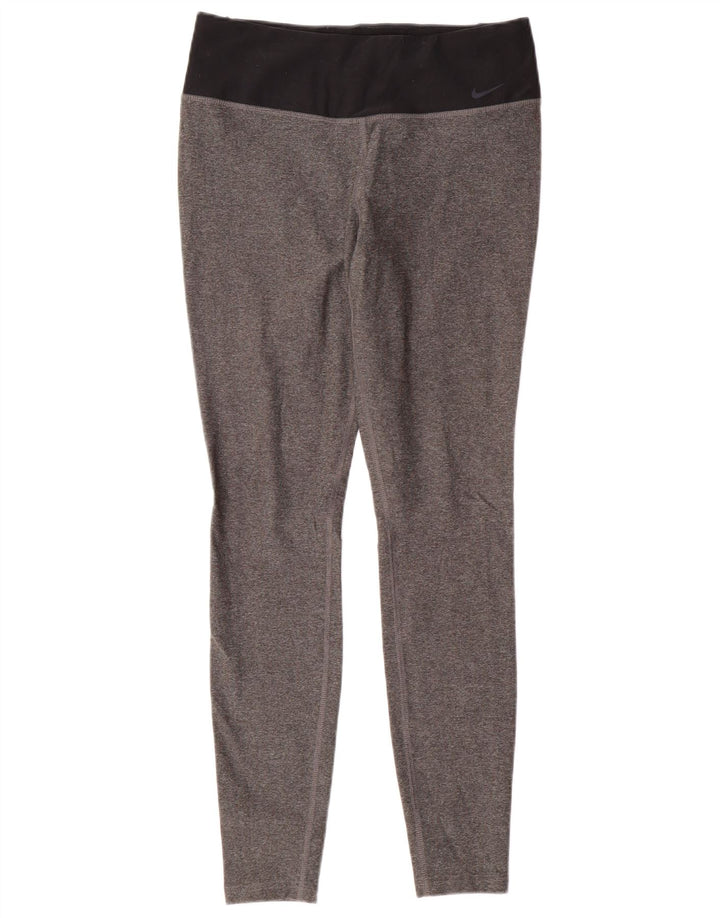 Leggings NIKE Dri Fit para mujer UK 40 Poliéster color block gris medio