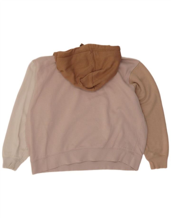 Nike - Jersey con capucha extragrande para mujer, talla 40, color multicolor