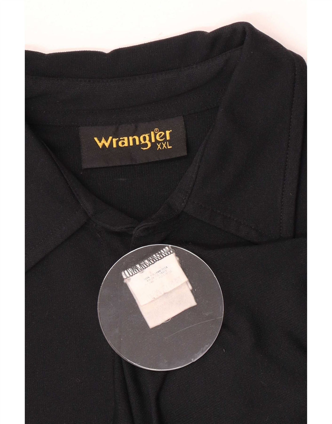 Wrangler Camisa Manga Corta Hombre 2XL Poliamida Negra
