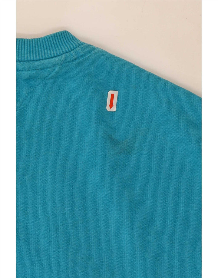 Tommy Hilfiger Hombre Sudadera Gráfica Jumper Small Algodón Azul