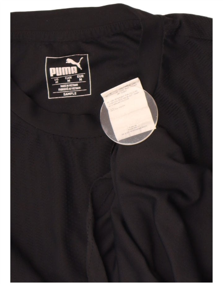 Camiseta Puma Hombre Top Medium Negro Poliéster