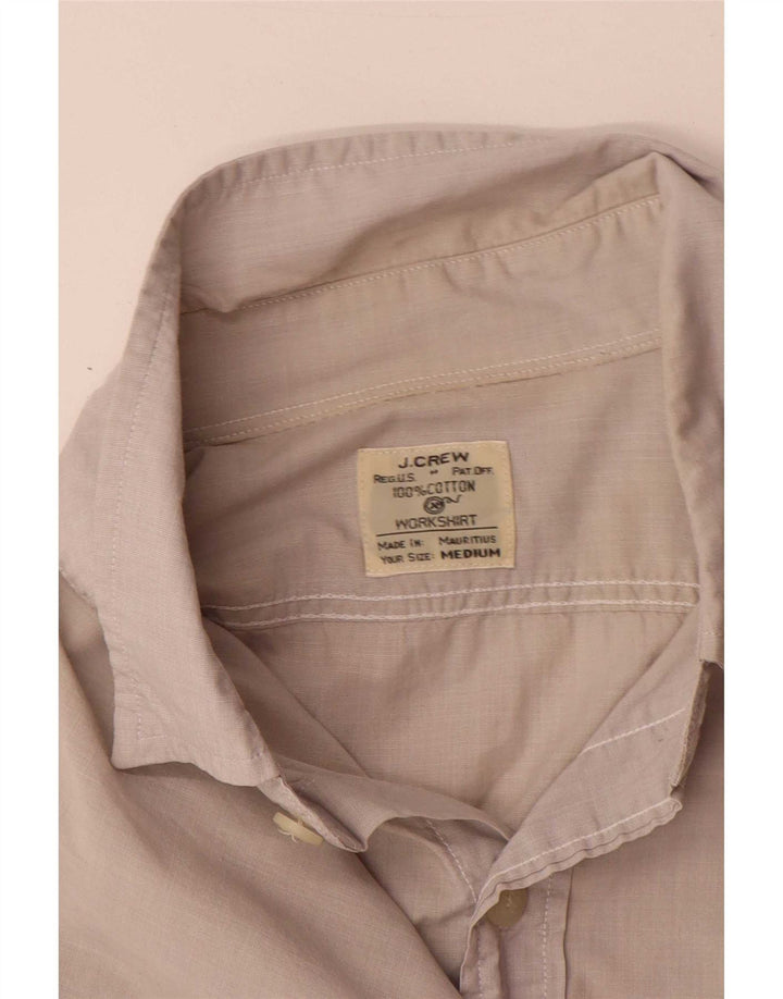 Camisa J. Crew Hombre Algodón Beige Medio