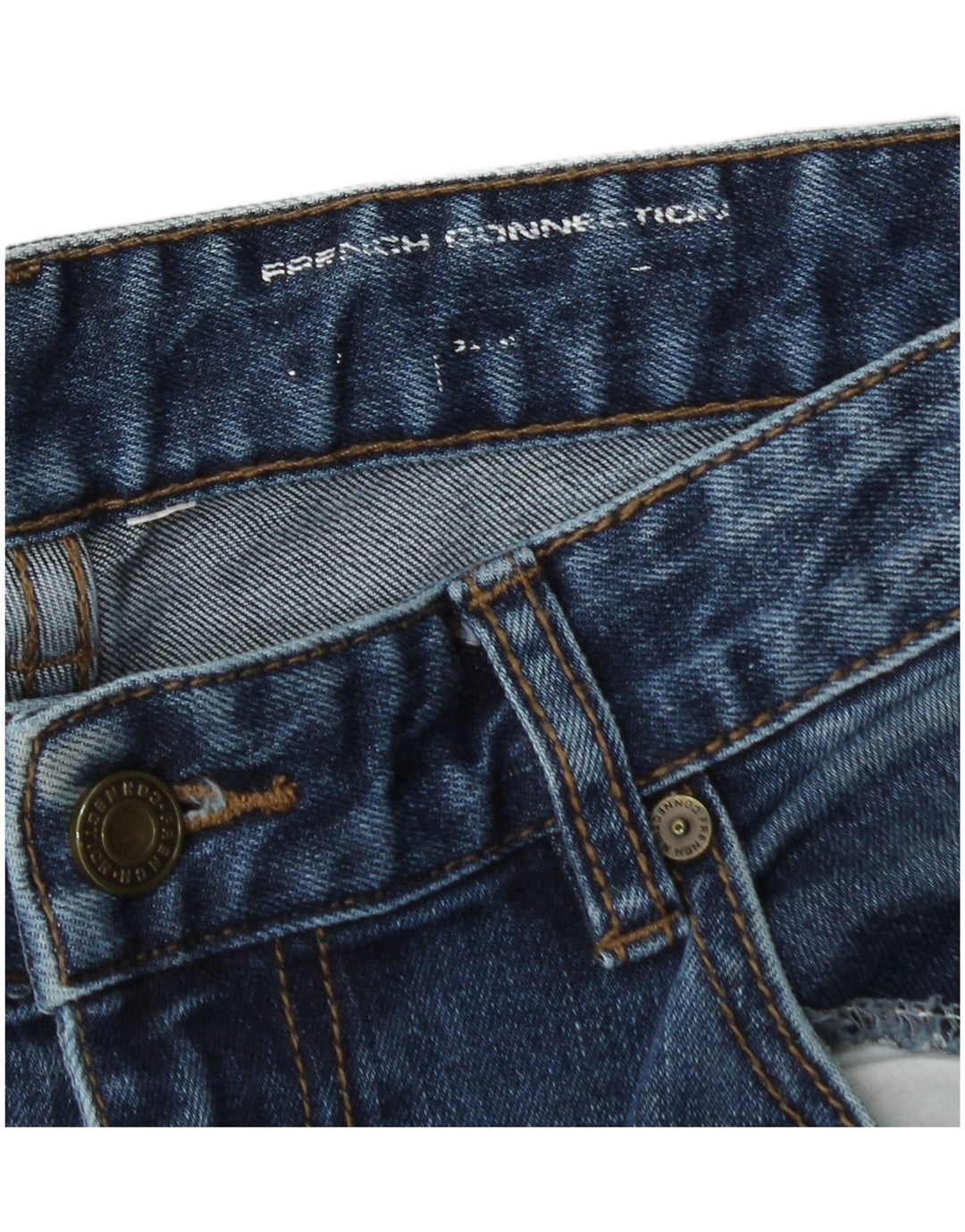Vaqueros pitillo para hombre de French Connection W34 L31 Azul
