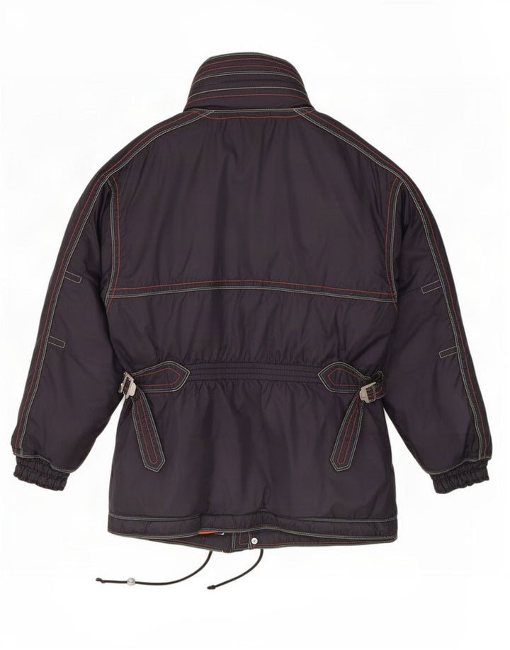Chaqueta de esquí con capucha para mujer Ellesse UK 42 Poliamida gris medio
