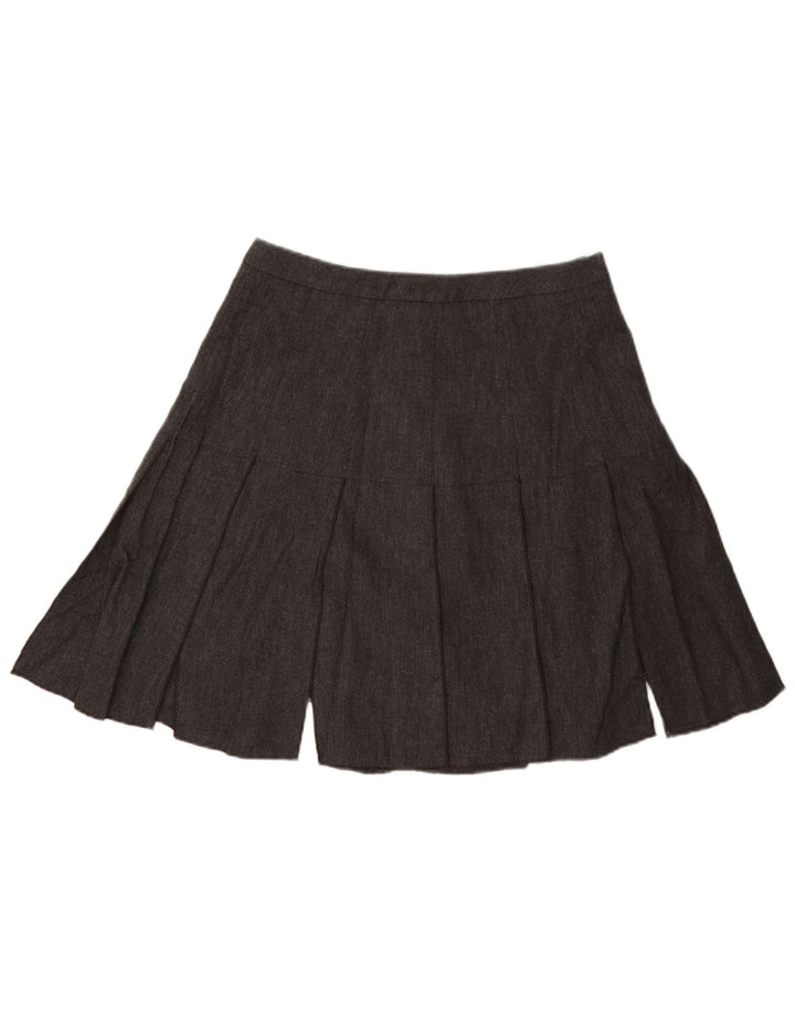 Falda Roberto Cavalli Mujer Plisada Acampanada W28 Gris Medio