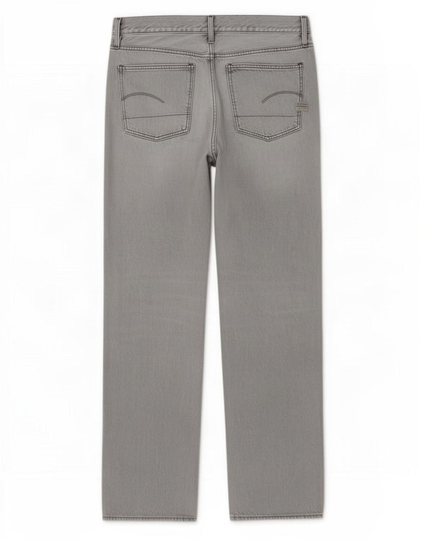 Vaqueros rectos de ajuste relajado para hombre G-Star W33 L34 Algodón gris