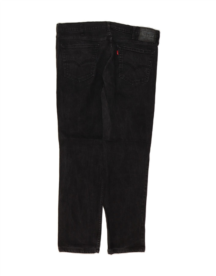 LEVI'S Womens 511 Slim Jeans W38 L30 Black Cotton Vintage Levi's and Second-Hand Levi's from Messina Hembry 