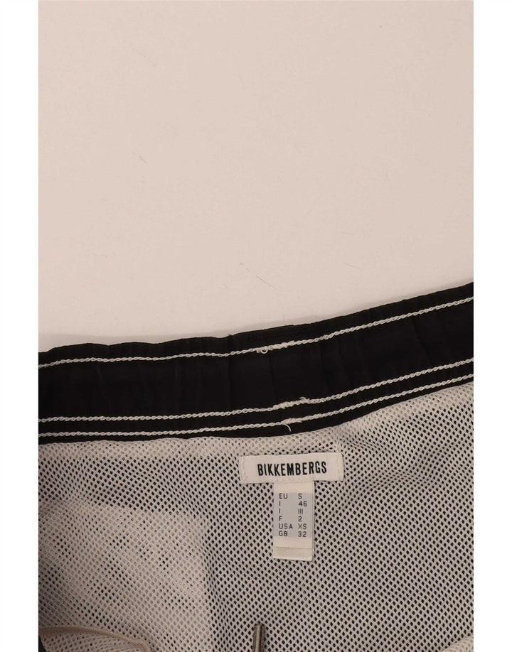 Bikkembergs Bañador con estampado gráfico para hombre Poliéster negro mediano